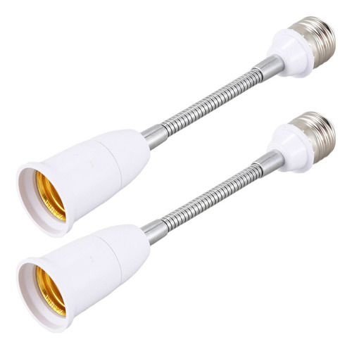 M 2 Bombillas Convertidoras De Extensión Flexible, Casquil Y