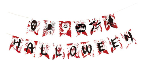 Decoración De Pancarta De Halloween, Pancartas Sangrientas,