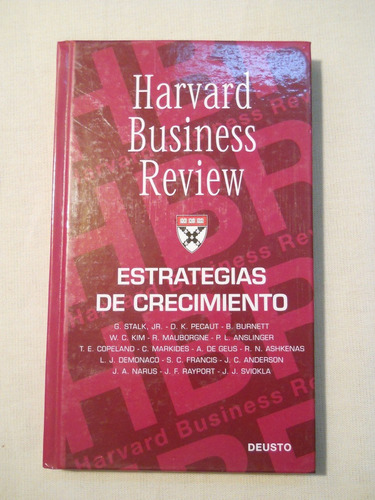 Estrategias De Crecimiento. Harvard Business Review