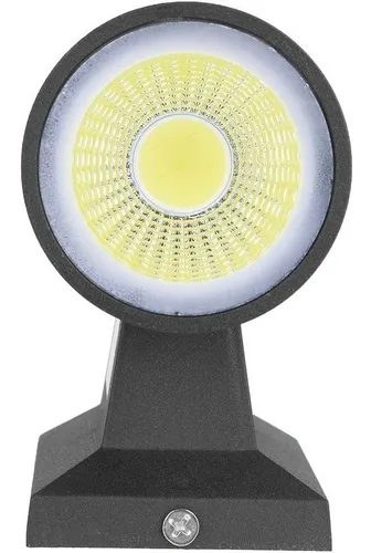 Aplique Led Doble Cilindro Luz Pared Exterior