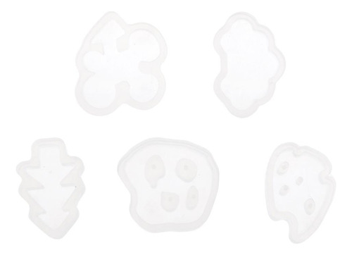 1 Juego De 5 Formas De Silicona Diy Molde De Joyería Molde