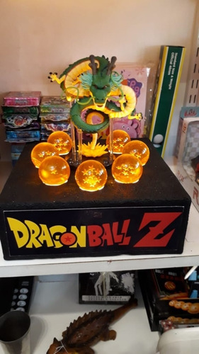 Velador De Dragon Ball Z 7 Sferas Iluminadas Mas Shenlong