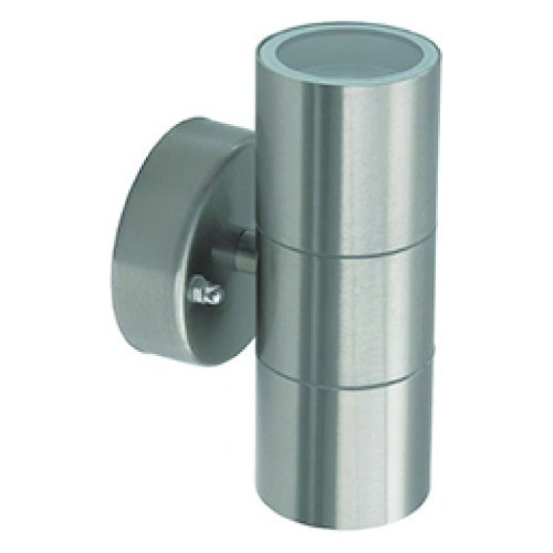 Aplique Muro 2xgu10 Acero Inox.