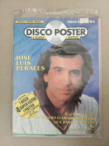 Disco Póster De José Luis Perales, De Los 80s