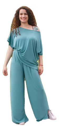 Conjunto De Algodón Rib Para Gorditas Plus Sized Hasta Xxl