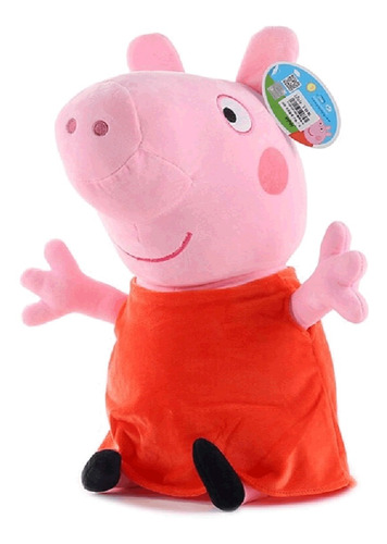 Peppa Pig Brinquedo De Pelúcia Vestido Vermelho Sunny 2344