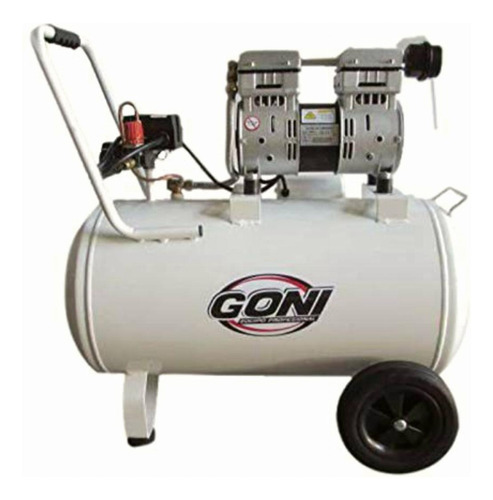 Goni 2001 Compresor Silencioso De 1 Hp Y 50 L, Libre De