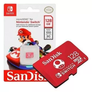 Memoria Micro Sd Sandisk 128gb Para Nintendo Switch