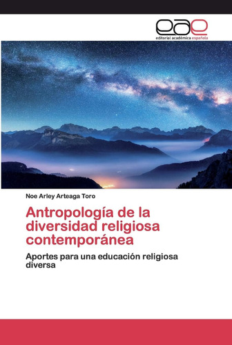 Libro Antropología Diversidad Religiosa Contemporánea