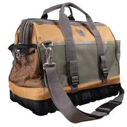Comprar Mala P/ Ferramentas Fundo De Borracha 23 Bolsos Profissional no Mercado Livre