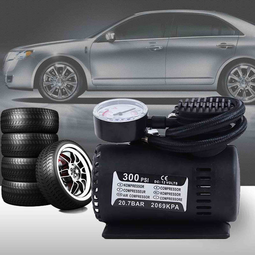 Compresor Portátil, Inflador De Neumáticos, Multiusos, Coche