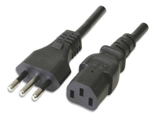 Cable De Corriente Para Pc (3 En Linea)