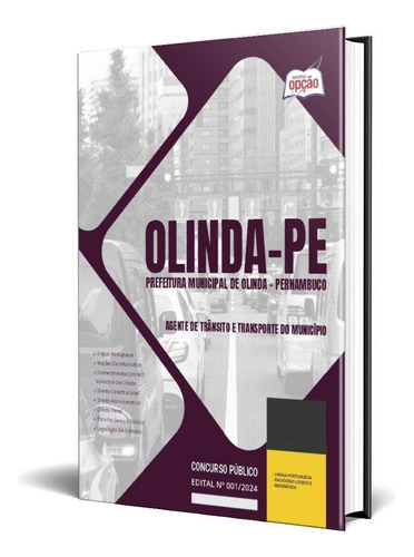 Apostila Prefeitura Olinda Pe 2024 Agente Trânsito E