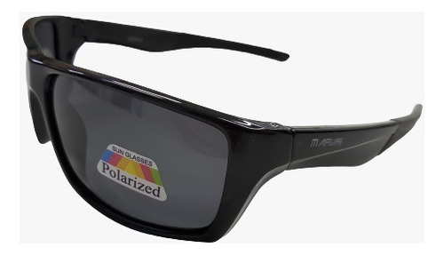 Óculos P/ Pesca Maruri® Polarizado 100% Modelo Dz 6510 Cor da armação Preta Cor da lente Preta