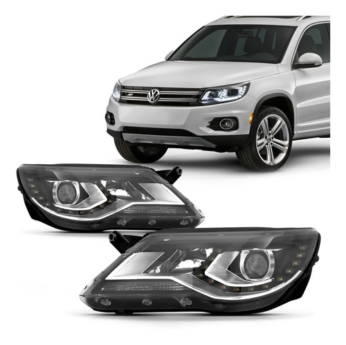 Par Farol Tiguan Led 2012 2013 2014 2015