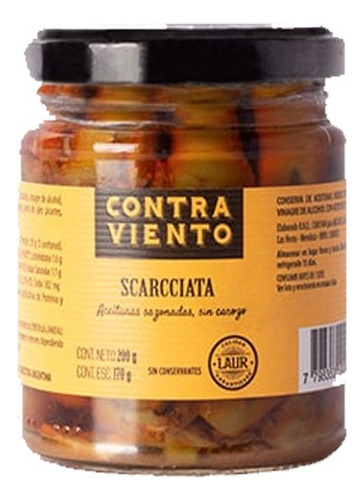 Scarcciata Contraviento 200g. Laur