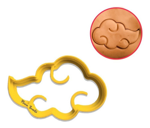 Akatsuki Nube Cortante Molde Masa Galletas Naruto Cookies