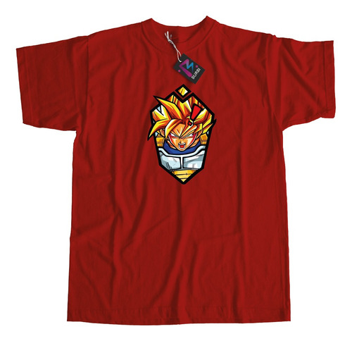 Remera Dragon Ball Z - Vegeta Logo Diseño Original