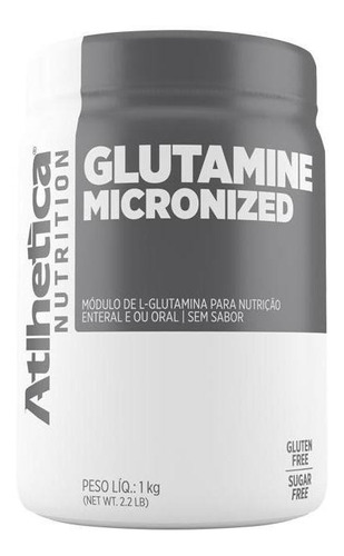 Glutamine Micronized (1000g) Atlhetica Nutrition