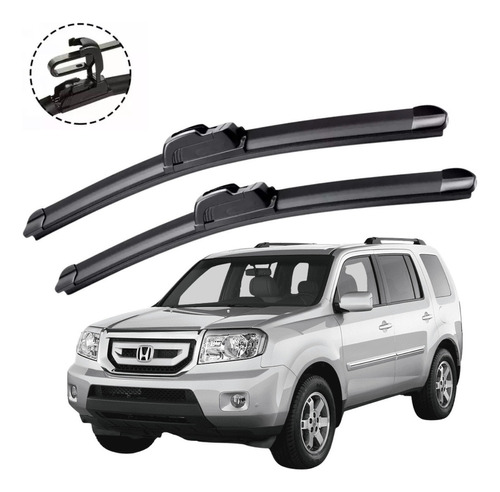 2 Plumas Limpiaparabrisas Brx Honda Pilot 2010