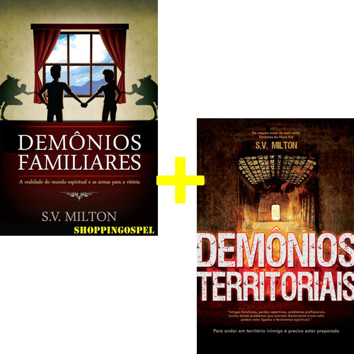 Kit Demônios Familiares + Demônios Territoriais Livro