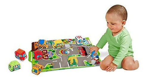 Melissa Y Doug Takealong Town Play Mat 1925 X 1425 Pulgadas