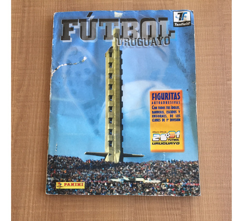 Album Futbol Uruguayo 2001 Figuritas