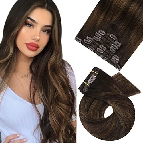 Moresoo Cabello Extensiones Clip En Pelo Humano 18 Mrgtt