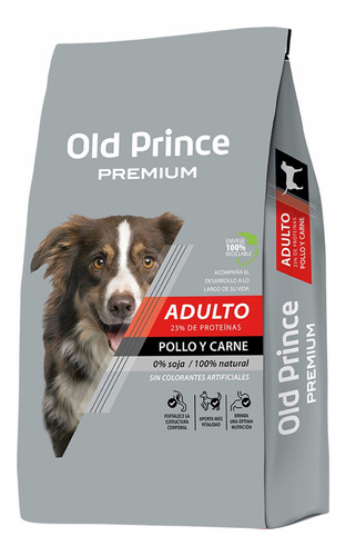 Old Prince Premium Perro Adulto Pollo Y Carne X 20 Kg Miluna