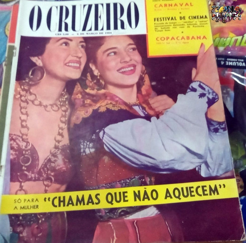 Revista O Cruzeiro 06 De Março  De 1954 Editora O Cruzeiro 