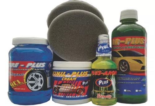 Kit Para Limpieza De Autos Completo Contiene 7 Artículos