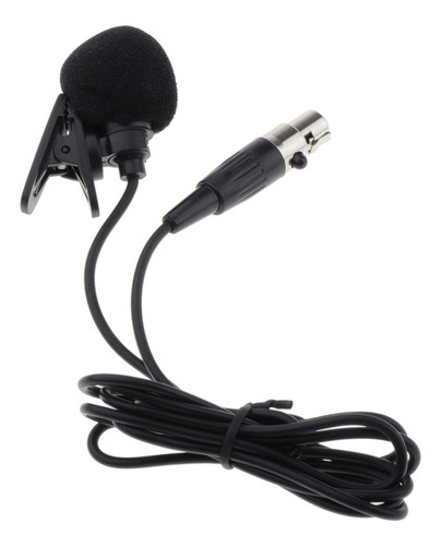 Sistema De Micrófono Inalámbrico Lavalier Xlr 3 Pines Clip D