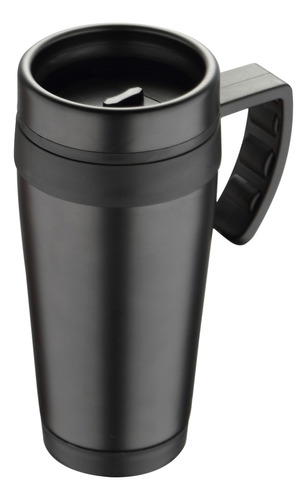 Taza De Viaje 400ml Pp Walking Anywhere Negro Bg