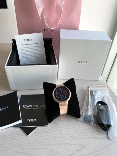 Reloj inteligente TOUS Activity Rond Touch de acero IP rosado