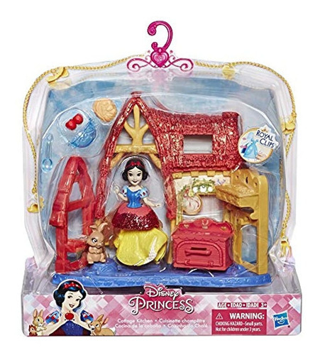 Playset Princesa Blancanieves Cocina De La Cabaña - Hasbro