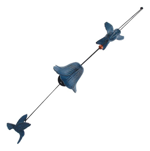 Carillón De Viento De Metal Con Forma De Pájaro Para Colgar