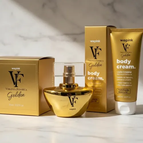 Kit Vf Golden Wepink Perfume + Hidratante | MercadoLivre