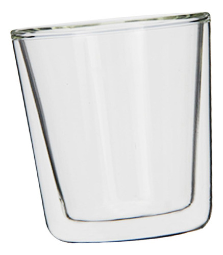Vasos Transparentes De Doble Pared Resistentes Al 100ml