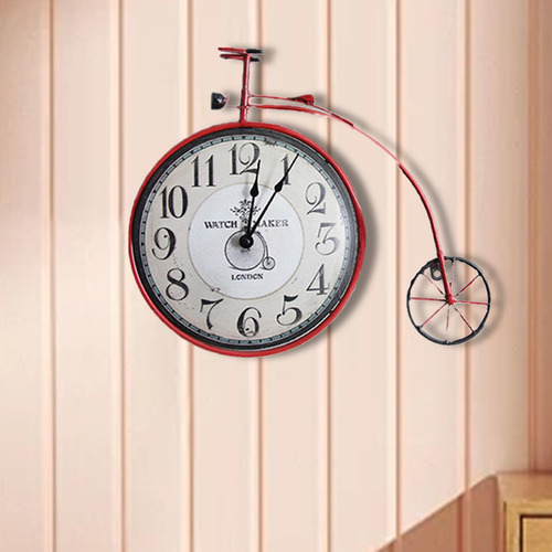 * Reloj De Pared, Reloj De Bicicleta, Decoración, Regalo S