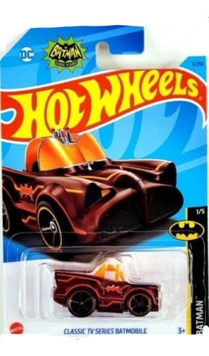 Hot Wheels Classic Tv Series Batmobile Rojo 2023 Tooned Bati