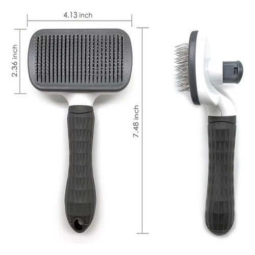 Practico Cepillo Para Mascota Eliminar Remover Pelo Muerto
