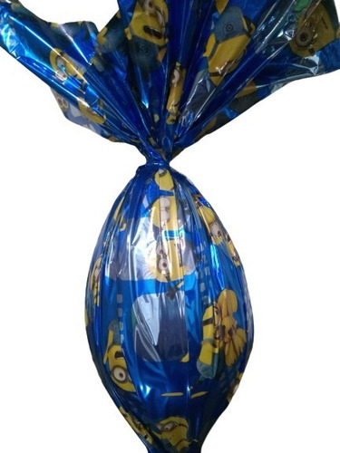 10 Ovos De Pascoa Personagens 50g Feito C/ Chocolate Garoto