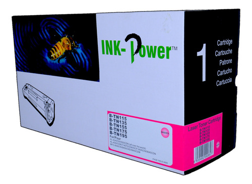 Toner Tn-115 Magenta Ink-power Para Brother