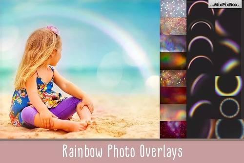 Overlays Para Photoshop, Hermosa Coleccion Globos Cumpleaños