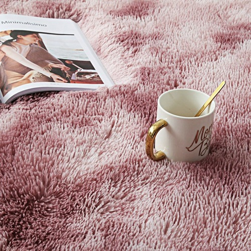Alfombra De Felpa Soft M Con Forma Rectangular Suave De 40 X
