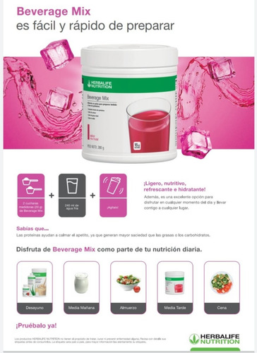 Proteína Beverage Mix Herbalife