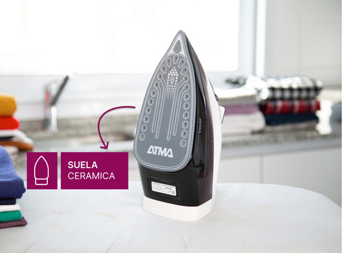 Plancha A Vapor Atma Pav2453 Suela Cerámica 220v