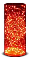 Comprar Alambre Luces Led 3 Metros Cable Tira Pilas Navidad Color de las luces Rojo (7004)