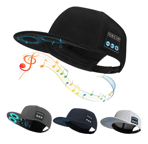 Gorra De Béisbol Inalámbrica Con Bluetooth Para Patinar