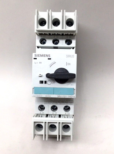 Siemens 3rv1721-1hd10 Circuit Breaker Type H3rv172 3rv17 Ccb
